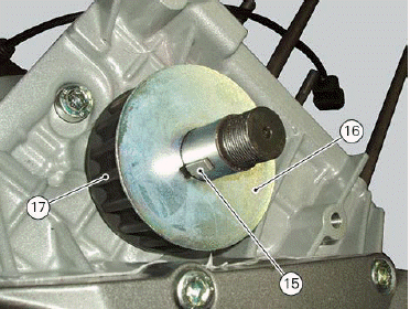 Cylinder head assembly: timing system