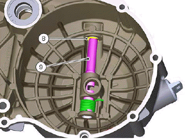 Clutch assembly: clutch cover