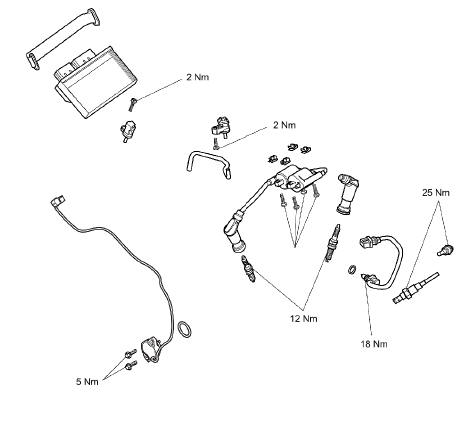 Exploded View - Engine Management