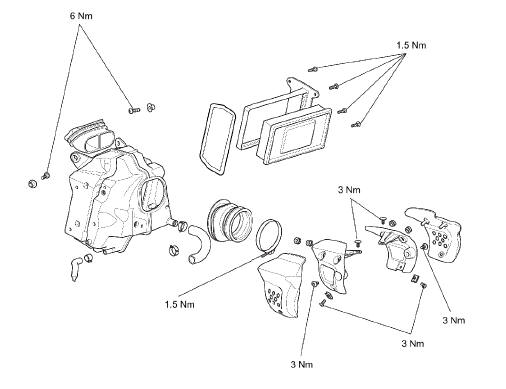 Exploded View - Airbox