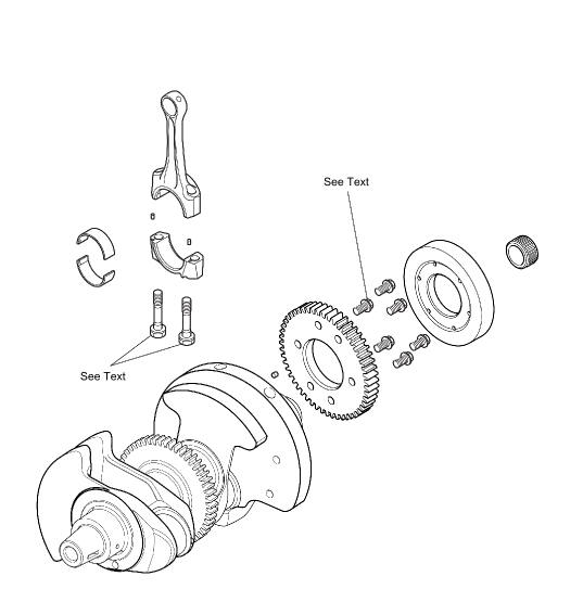 Exploded View - Crankshaft and Connecting Rod