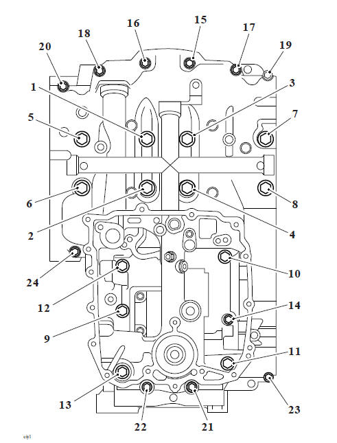 Crankcase Fixing Release Sequence