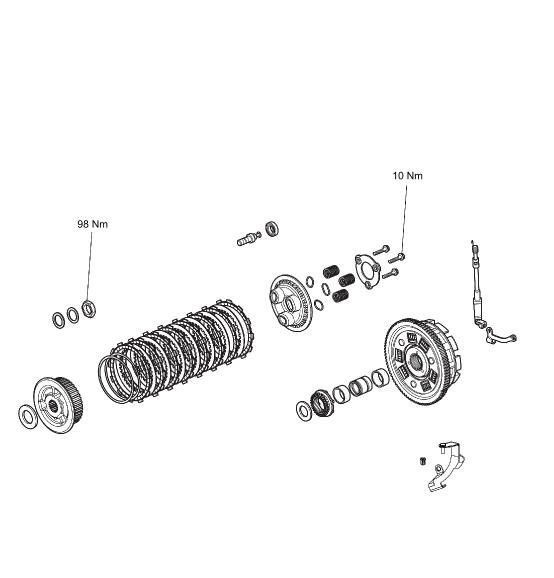 Exploded View - Clutch